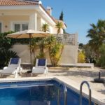 Voorkant villa spanje